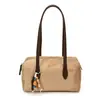 Otoño 2026 Color Sólido Bolso Retro de Gran Capacidad para Viajes Diarios Bolso de Almohada de Felpa Gamuza Mate Bolso de Hombro Bolso Tote Bolso de Mujer