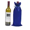 En stock Bolsa de Terciopelo Color Vino Tinto Bolsa de Regalo para Vino Bolsa para Cata a Ciegas de Vino Bolsa de Cordón de Alta Gama Bolsa para Botella