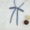 Camisa de Uniforme Jk de Cuerda con Cuello No Atado Color Sólido Corbata de Lazo Encaje para Mujer Accesorios de Encaje Correa Accesorios Estilo Academia