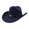 Aliexpress Amazon Wish Sombrero de Ala Ancha para Hombre y Mujer Lana Sombrero de Copa de Una Línea Sombrero de Jazz Sombrero de Vaquero Yzd083