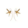 "Abalorio Floral de Perla" aretes de botón florales vintage con circonita y perla, aretes de lujo ligero de alta gama con un diseño único, aretes de nicho