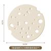 Tapete Isolante de Silicone, Tapete Anti-Escaldante para Mesa de Jantar, Tapete para Tigela Estilo Creme, Descanso para Panela/Prato de Jantar, Descanso de Copo de Alta Qualidade, Jogo Americano Resistente a Altas Temperaturas