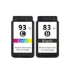 Compatível com cartuchos PG83 CL93XL, adequado para impressoras jato de tinta Canon E518 E608 E618, pronto para usar após a instalação.