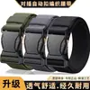 Cinto Tático de Lona Masculino Cinto Tecido de Nylon Cinto Casual Versátil Cinto para Estudante Treinamento Militar Roupa de Trabalho ao Ar Livre