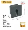 Luz de Pé para Exterior 86 Embutida Casa Indução Automática por Corpo Humano Escada Longe Corredor Rodapé Luz Noturna LED