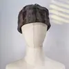 Touca Despojada Desgastada de Rua Americana para Mulheres, Turbante Fino Respirável de Verão, Chapéu Frio Tendência Milennial para Afinar o Rosto