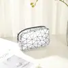Bolsa de Maquiagem de Celebridade da Internet Mais Vendida Transfronteiriça Grande Capacidade Portátil Conveniente Bolsa de Maquiagem Bolsa de Higiene Pessoal para Viagem Bolsa de Armazenamento de Cosméticos