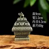 Popular Nuevo Quemador de Incienso Cuadrado Estilo Chino Pixiu Elefante con Patrón de Nube, Quemador de Incienso para Interiores del Hogar para Incienso de Pera de Ganso, Madera de Agar y Sándalo