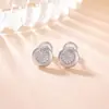 Pendientes Redondos Geométricos de Plata de Ley S925 Yiluyin de Lujo Ligero Vintage Mate de Gama Alta Versátiles para el Trabajo