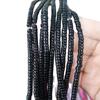 4x disco de agujero apilado de 2 mm cuentas cilíndricas de imitación de turquesa natural material para collar DIY