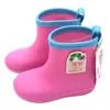Botas de lluvia ligeras y suaves para niños con suela suave antideslizante, cubrezapatos exportados a Japón