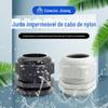 Conector à prova d'água para cabo de plástico de nylon IP68 vedado cabeça de cabo fixa à prova de poeira GE Cabeça Grande M12-M72