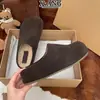 Versión de piel de vaca Sangpo papa pequeña Birkenstock zapatos de mujer medias pantuflas suela gruesa sin cordones lana cálido algodón zapatos zuecos