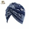 Comercio exterior popular pastoral pequeño floral gorro de algodón con tapa giratoria quimioterapia sombrero Amazon EBAY venta caliente