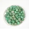 Piedras Rodadas de Colores de Piedra Natural, Piedras Rodadas de Cristal, Piedras Semipreciosas, Piedras de Energía para Meditación, Piedras de Ofrenda para Buda, Siete Tesoros, Ágata de Colores Incrustada
