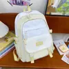 Mochila Feminina Cor Macaron Roxo Taro com Estampa de Estrelas Sonhadoras para Alunos do Ensino Fundamental, Mochila Escolar para Aula e Viagem