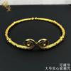 Journey to the West Myth Monkey King Golden Cudgel Wind Duo Colar Distintivo Dourado Modelo Cudgel Dourado Ornamentos terno Brinquedos