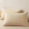 Funda de almohada acolchada, 100% algodón, antiaceite, antisaliva y resistente a la suciedad, nuevo estilo 2026, 100% algodón puro, se vende en pares, con una capa a prueba de sudor y aislante