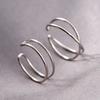 Anillo Abierto Luna Estrella para Mujer Celebridad de Internet Coreano y Japonés Trendy Simple Personalidad Anillo de Dedo Chapado Plata s925 Colección 35