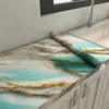 Película Adhesiva para Encimera de Mármol CTZS Textura Mineral Autoadhesiva Cubierta para Gabinete Estilo Lujo Moderno Resistente a Altas Temperaturas a Prueba de Aceite Antiarañazos Para Cocina Estufa Encimera Remodelar 40cmx1m/3m/5m/10m