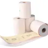 75*60 doble caja registradora papel sensible a la presión rollo de papel papel de impresión KTV supermercado hotel papel de recibo se puede imprimir