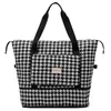 Bolsa de Viaje para Viajes de Negocios de Corta Distancia para Mujer con Separación Seco y Húmedo Bolsa de Gimnasio para Mujer de Gran Capacidad Ligera Plegable Portátil Bolsa de Yoga para Mujer