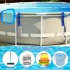 Dropshipping Transfronterizo Temu Estante para Piscina de Segunda Generación Gancho para Piscina Soporte para Colgar Ropa de Exterior Almacenamiento de Artículos Varios