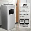 Suporte de Cinzeiro Vertical para Área de Fumantes em Aço Inoxidável Hotel Comercial Cinzeiro com Cinzeiro Integrado Locais Públicos
