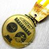 Medalha da Maratona Esportiva de Xiamen Projetada pelo Fabricante Medalha de Corrida Off-Road de 100 Km Produção de Medalhas de Ouro, Prata, Cobre e Metal