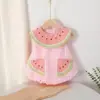 Vestido de Princesa Novo de Verão Super Fofo Saia para Bebê Menina Verão Verão Roupas Finas para Bebê Vestido Estiloso Fofo