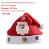 Chapéu de desenho animado de Natal chapéu de festa de carnaval chapéu de Natal infantil acessórios de chapéu decoração de chapéu decoração de Natal para pais e filhos