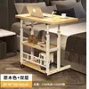 Mesa de estudo ajustável, mesa de cabeceira, mesa de computador simples para dormitório, mesa para pessoa preguiçosa, mesa de escritório simples móvel