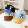 Gorra de Béisbol de Robot de Dibujos Animados Linda para Niños, Sombrero de Sol para Exteriores, Gorro Infantil Estilo Coreano al por Mayor