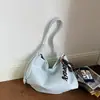 2026 Nova Bolsa de Ombro Feminina Simples Retrô de Grande Capacidade, Bolsa de Couro Macio para Ombro para o Dia a Dia, Bolsa de Mão Versátil e Moderna para Mulheres