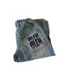 Ropa de Jeans para Hombre, Mujer y Niños de Primavera y Otoño, Estilo Vaquero para Bebé, Personalidad Infantil, Tendencia Coreana, Tendencia de Internet, Pantalones de Tendencia con Letras Rotas