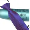 Gravata Masculina Negócios Vestido Zíper Noivo Casamento Gravata Preguiçosa Segurança Gravata de Puxar Fácil Frete Grátis