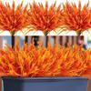 Amazon Transfronterizo Plantas Verdes Artificiales Simuladas para Exteriores Hierba Mono Flores de Lavanda Decoraciones de Plantas en Maceta para el Hogar y Bodas