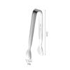 Pinza para hielo de acero inoxidable 304, pinza para cubitos de hielo, pinzas para hielo gruesas para el hogar, pinza para hielo con diseño de rosa, pinza para cubitos de azúcar y café.