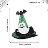 Decoraciones de Halloween Pasadores para el Cabello Decoraciones del Festival de los Fantasmas Mascarada Sombrero de Brujo Fantasma Pasador Mini Sombrero de Bruja Tocado