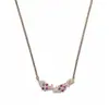 ¡Desciende la Diosa de la Belleza! Collar con colgante de flor de circón ultrabrillante, cadena para la clavícula estilo corte vintage, accesorio de nicho de alta gama