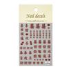 Redanco nuevo relieve 5D año nuevo fortuna suerte pegatinas de uñas puerta de la suerte pegatinas de uñas estéreo Z-2737