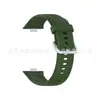 Correa de Silicona para Reloj Transfronteriza Adecuada para Huawei Fit3 con Hebilla de Color a Juego y Hebilla Plateada Correa de Silicona Correa para Reloj Huawei Venta al por Mayor