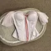 Top corset de espinha de peixe rosa para usar por cima, elegante e que afina