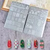 Suministro Transfronterizo de Juegos de Placas de Estampado para Uñas, Plantillas DIY de Transferencia para Uñas, Venta al por Mayor de Fabricantes