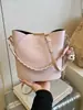 Bolso de Mano de Moda Vintage de Alta Gama para Mujer 2023 Nuevo Otoño/Invierno Gran Capacidad Bolso Cubo para el Trabajo Bolso de Hombro de Moda