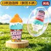 Botella de Helado de Burbujas Antiderrames para Bebé, Invertible para Prevenir Derrames, Palo de Juguete Portátil para Soplar Burbujas al Aire Libre para Niños