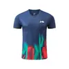Nuevos Uniformes de Bádminton para Hombres y Mujeres, Tops Deportivos de Secado Rápido de Manga Corta para Estudiantes y Niños, Uniformes de Tenis de Mesa, Uniformes de Entrenamiento, Verano 219
