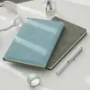 Cuaderno A5, Cuaderno de Notas para Reuniones Estilo Minimalista, Exquisita Caja de Regalo de Negocios, Tapa Dura, Sin Hebilla, Tacto Agradable para la Piel, Estilo Moderno Chino