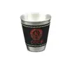 Taza de Acero Inoxidable de Gran Capacidad con Tapa, Copa de Vino Pequeña para Hogar y Exteriores, Copa de Vino Portátil, Copa de Vino Blanco Creativa