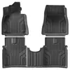 Adecuado para 24 Alfombrillas para Coche Hongqi Eh7, Totalmente TPE, Totalmente Ecológico, Alfombrillas Especiales para Coche, Alfombrillas para Maletero